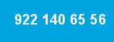 922 140 65 56 922 140 65 56